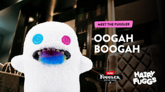 Fuggler Hairy Fuggs 9 inch Series 1 collectible pack assemble a quirky furry family
