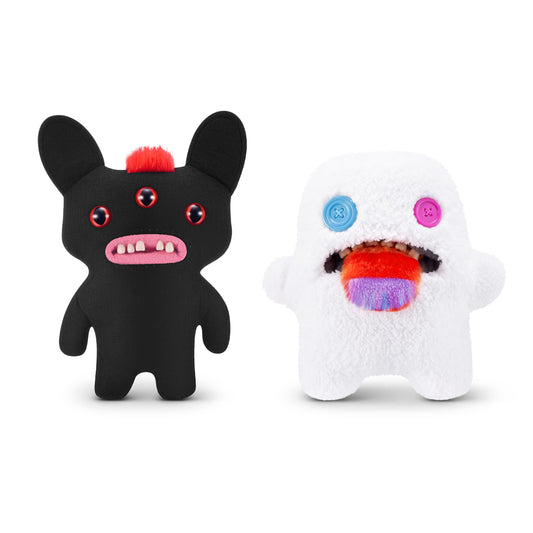 Fuggler Hairy Fuggs 9 inch Series 1 front view ultra soft plush for imaginative play