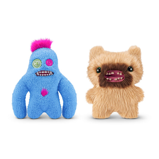 Fuggler Hairy Fuggs 9in Series 1 main plush display for collection and cuddles