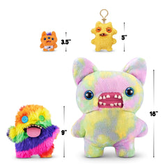 Fuggler Lab Misfits wreaking havoc pose invites creative play and conversation starters.