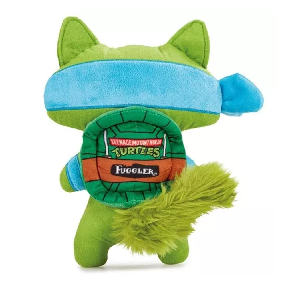 Fuggler Leonardo plush in turtle-inspired costume for TMNT fans.