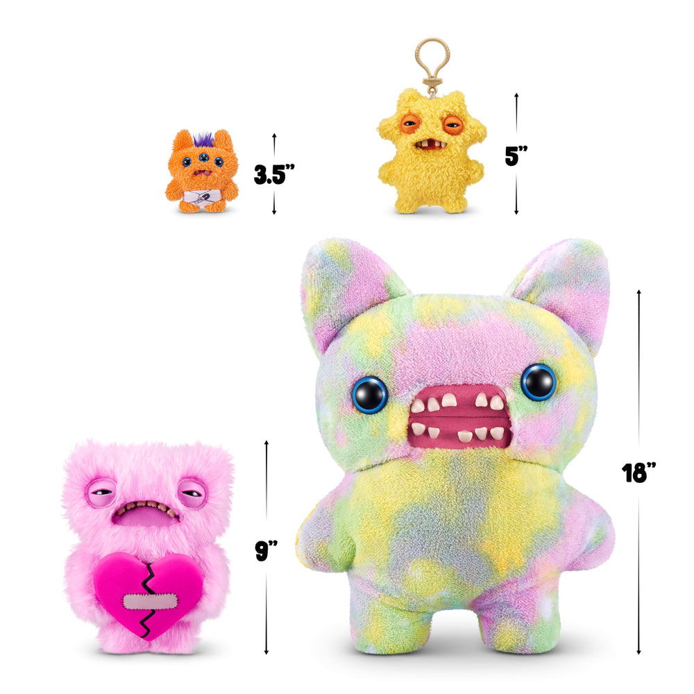 Fuggler Love Fugg pink human-like teeth add quirky grin.