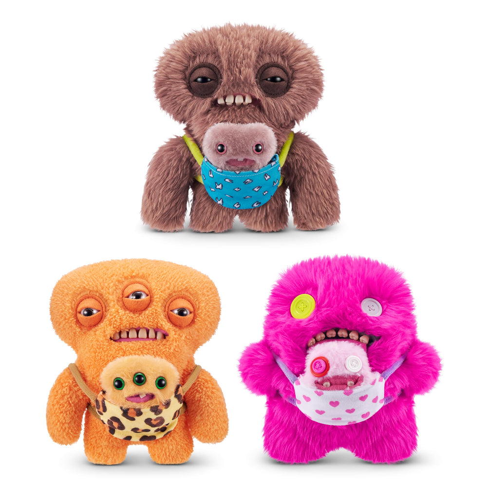 Fuggler Mini Rascals Series 1 collection invites a quirky family.
