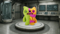 Fuggler Misfit Monster Series 1 9-inch collection family encourages playful display.