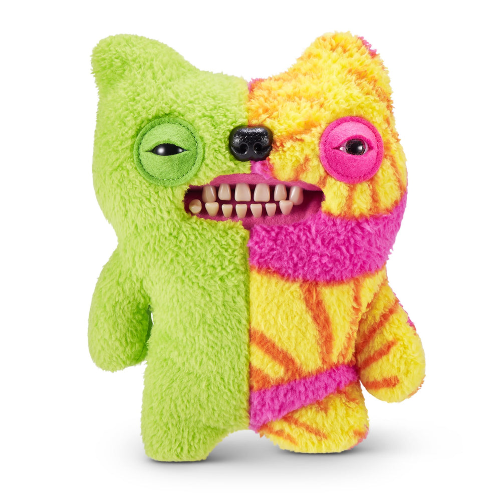 Fuggler Misfit Monster Series 1 9-inch green munch-tooth plush ready for imaginative cuddles.