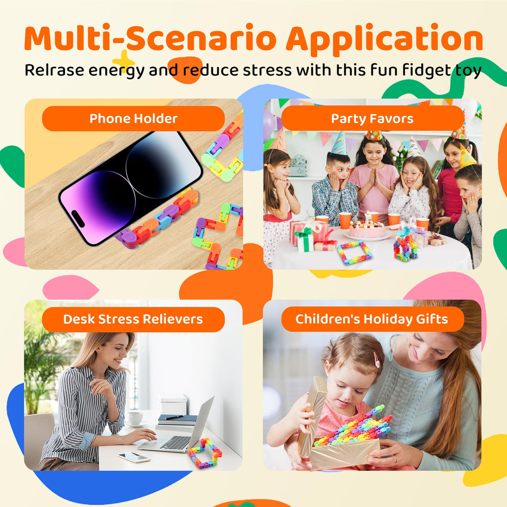 FUIYKA Wacky Tracks party favors add color and fun