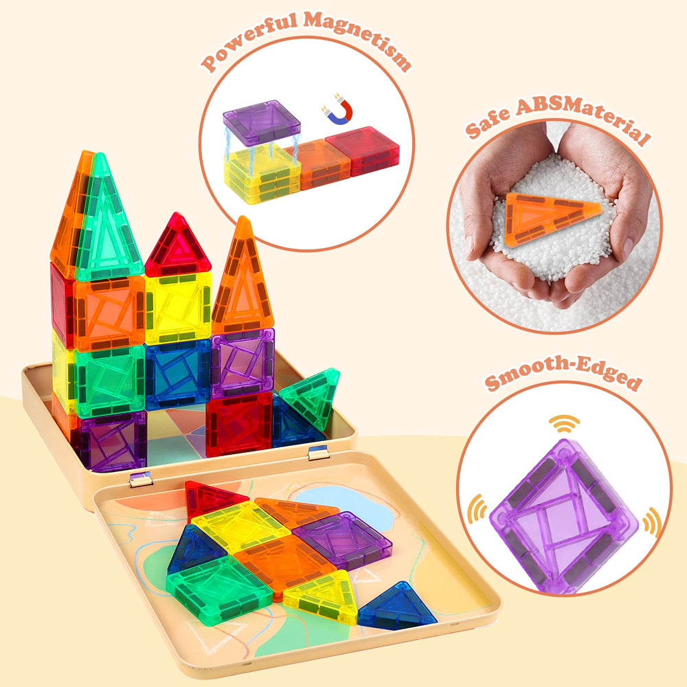 Fuliuyu travel tiles in safe ABS material with smooth edges for kid-friendly use.