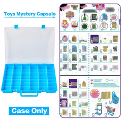 FULLCASE minibrands case transparent material close-up emphasizes durability and clarity.