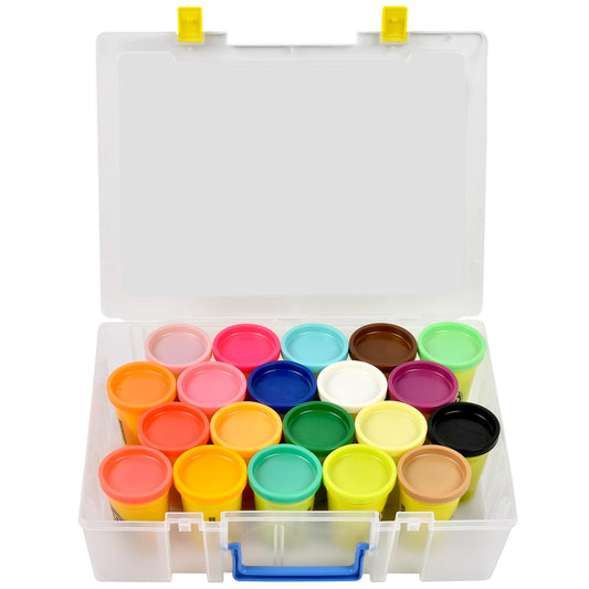 FULLCASE Play-Doh storage case with color-ready visibility for quick selection