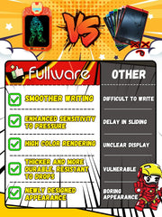 Fullware Hero-Series durable shell for travel play and rough handling.