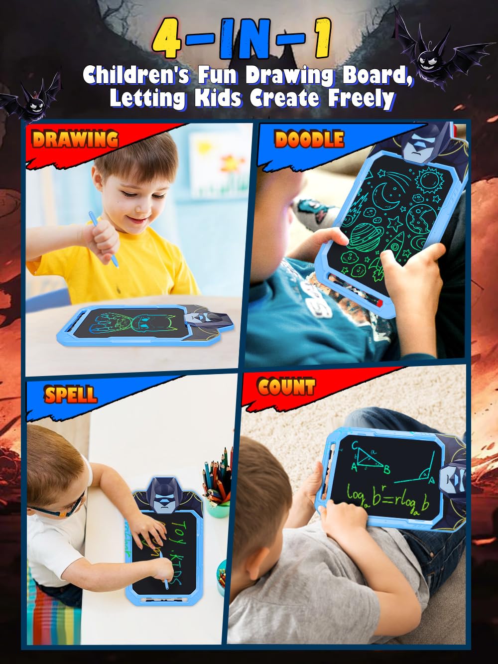 Fullware Bat Hero pen slot and strap keep drawing tools secure.