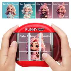 Fullware Rotating 3D Puzzle, compact travel design for quiet on-the-go play