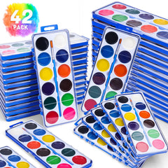 FUMILE travel-friendly watercolor set supports art on the go and classroom use.