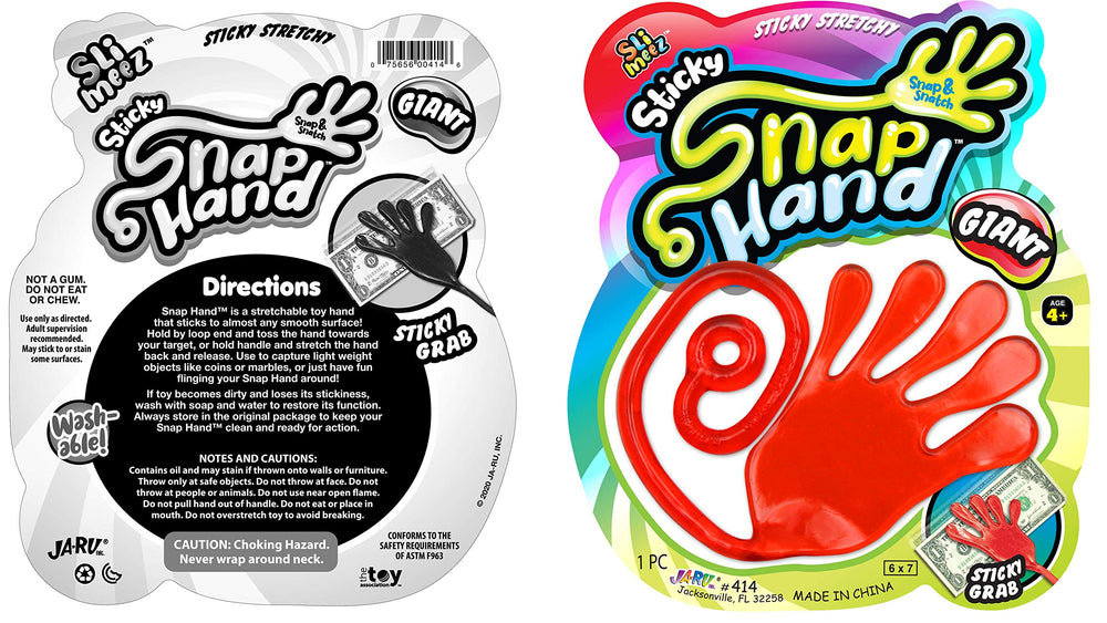 Fun A Ton bulk pack sticky hands suitable as prizes and goody fillers.