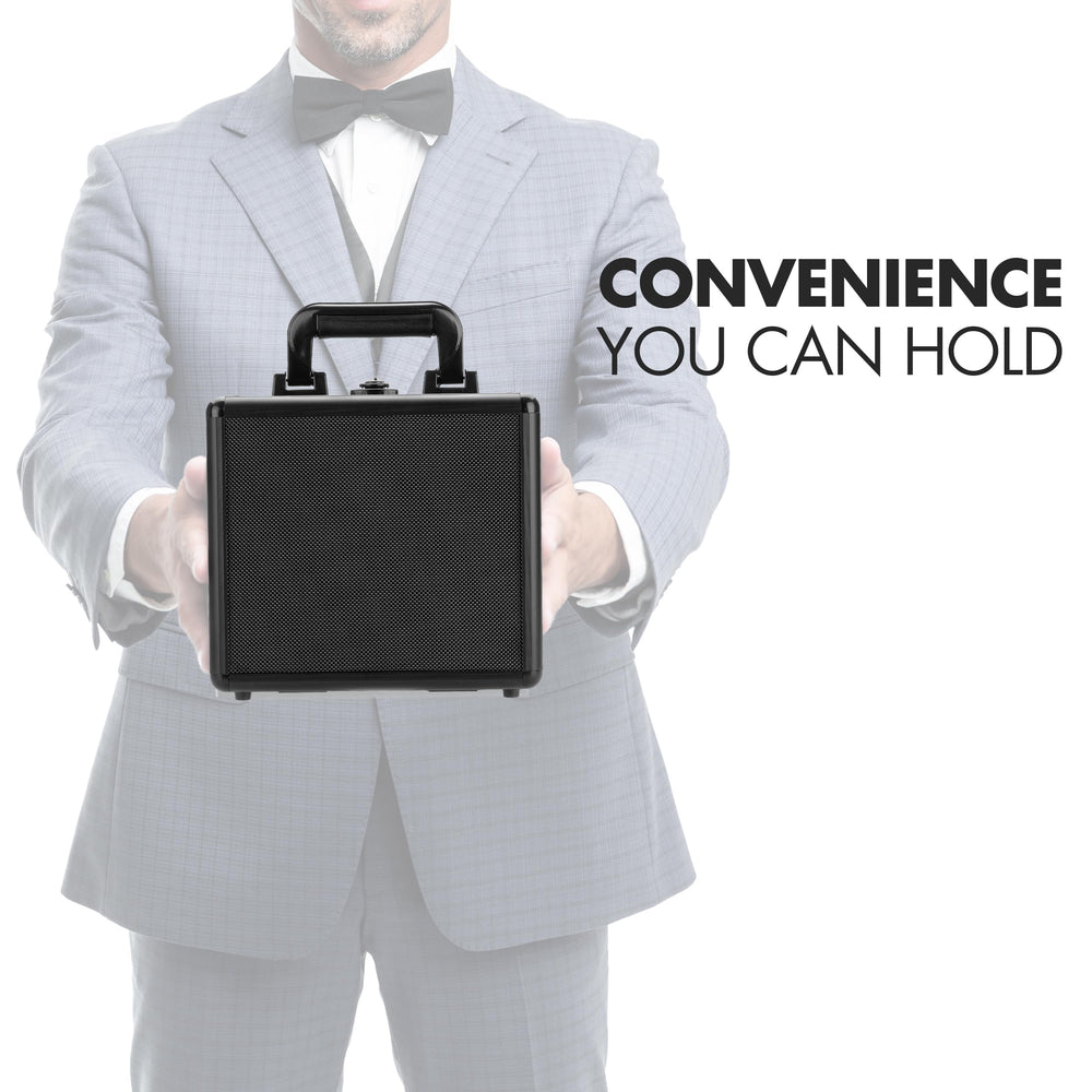 FunGuys TopLoader exterior dimensions indicate a compact, travel-friendly footprint