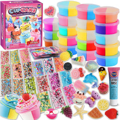 FunKidz two toned butter slime pack offers visual appeal for gifts
