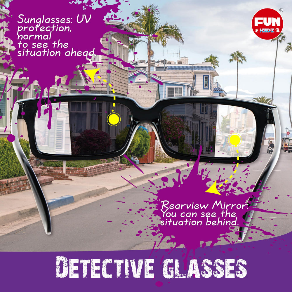 FUN KIDZ magnifying glass highlights ridge details in clues