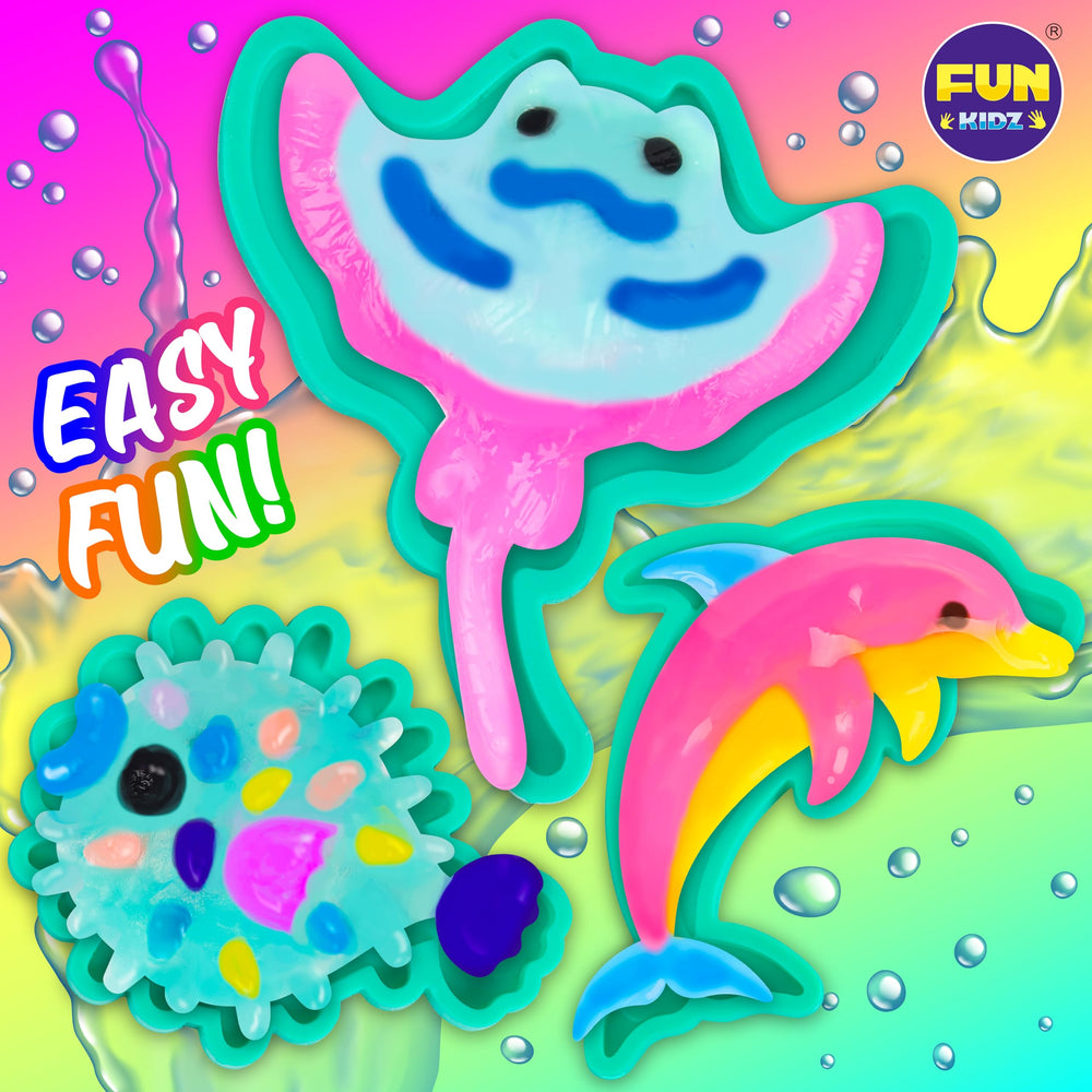 FUN KIDZ kids crafting session with elves fosters imaginative play.
