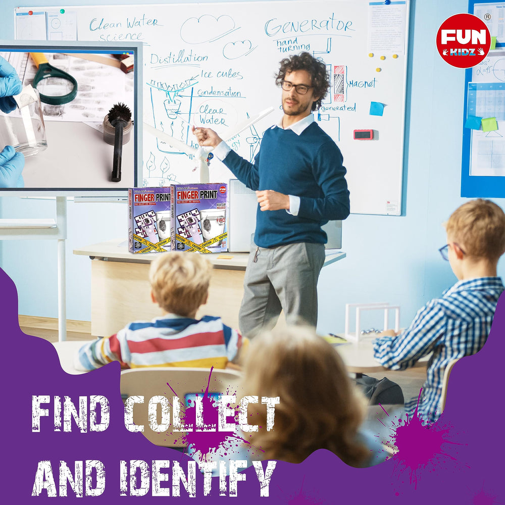 FUN KIDZ small bellows aids precise powder application for clean results