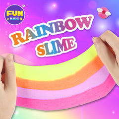 FUN KIDZ storage cups and spoon keep slime supplies organized