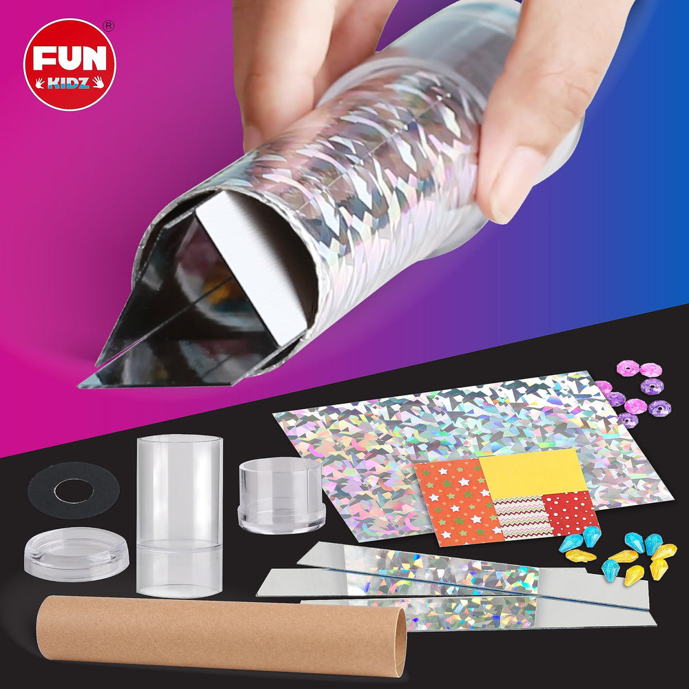 Fun Kidz STEM toy reveals rainbow phenomena with triangular prism