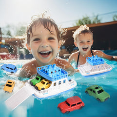 Fun Little Toys gift-ready bath toy set for birthdays and holidays.