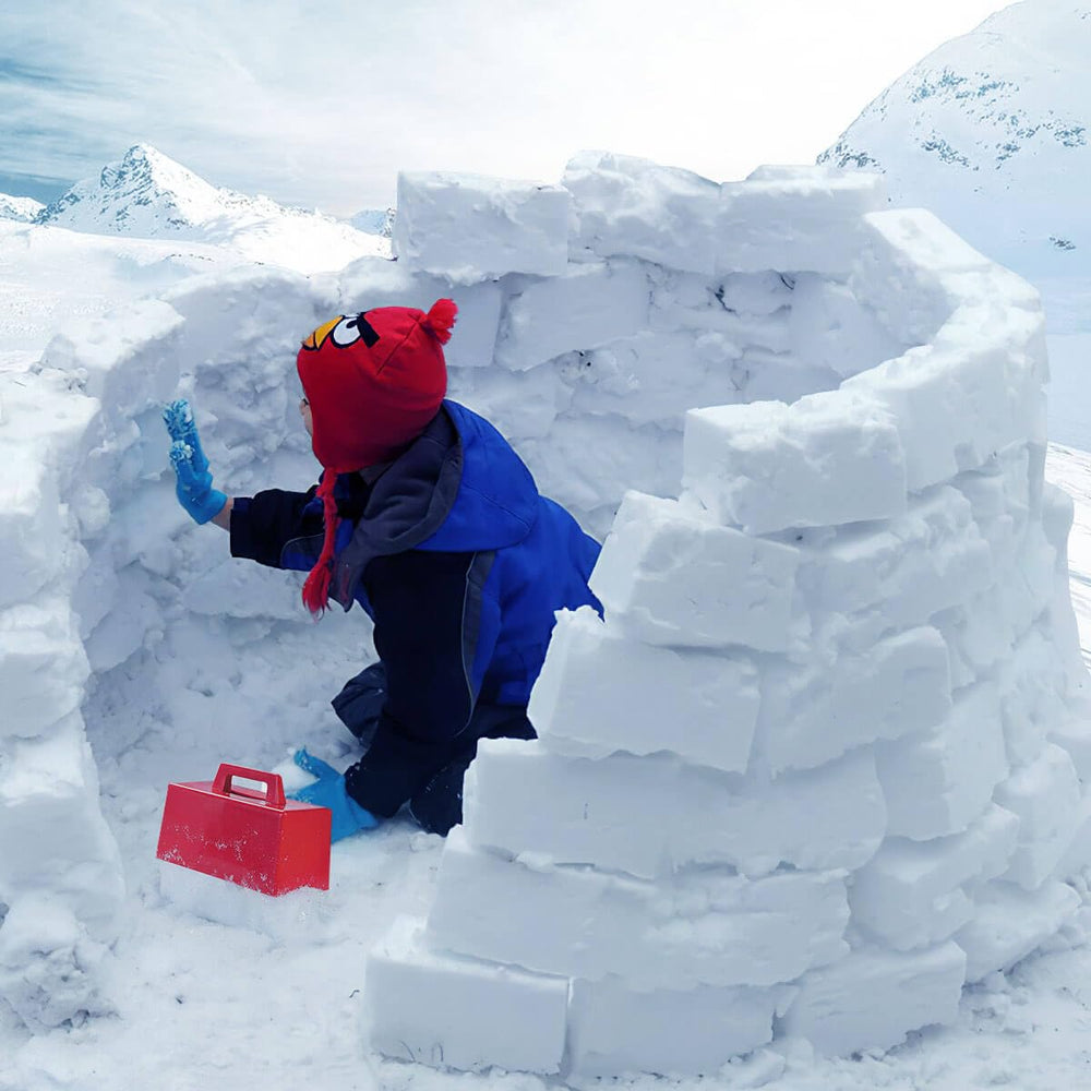 Fun Little Toys Snow Fort Building Block beach-use design for summer fun