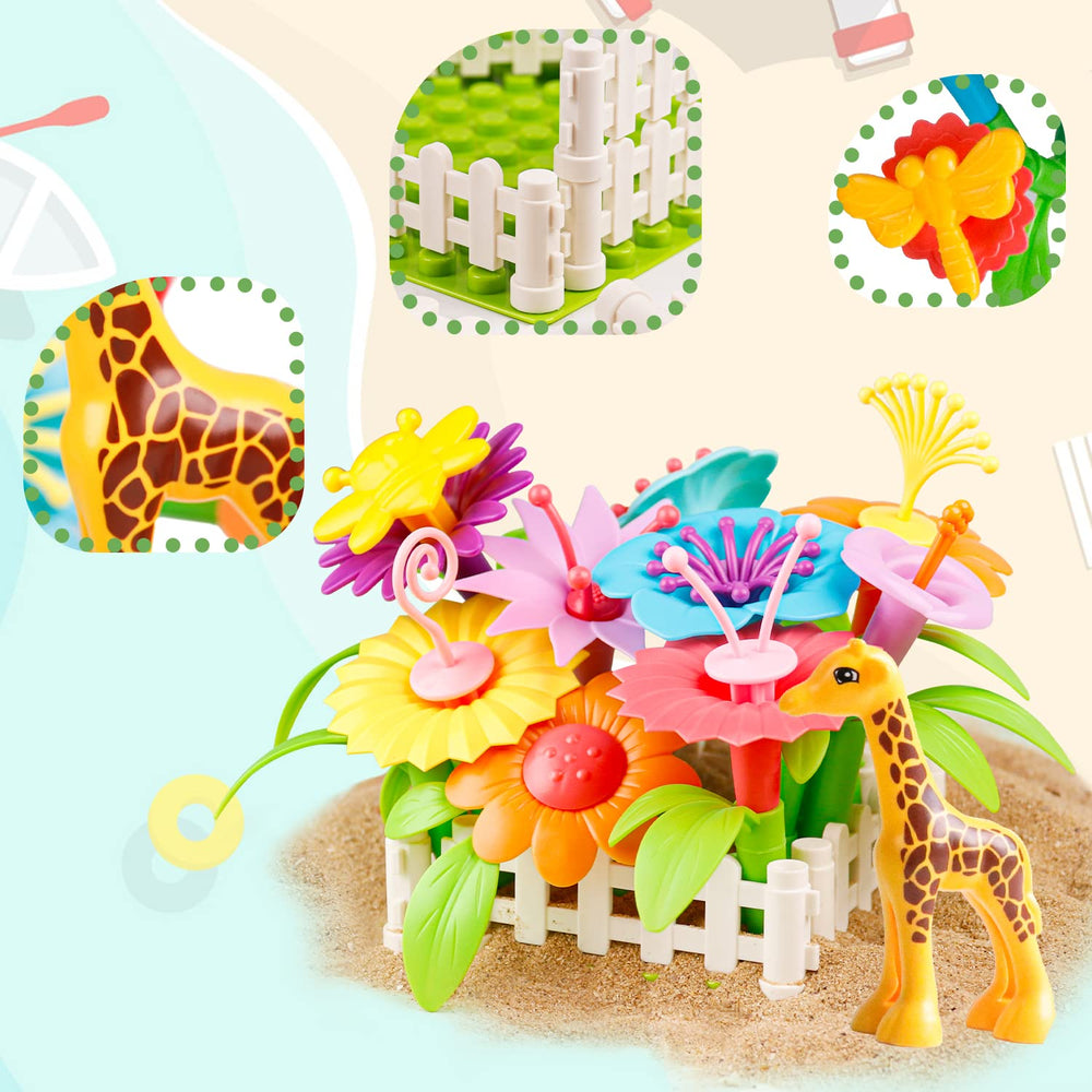 Funbud garden insects figures for storytelling and sensory exploration