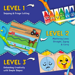 Funcils glue stick close-up shows easy, non-toxic adhesion for kids