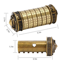 FUNDASTIC Hidden compartment cryptex shown with secret space