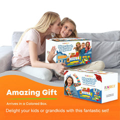 FUNERICA cuttable fruit set inspires safe, hands-on food play.