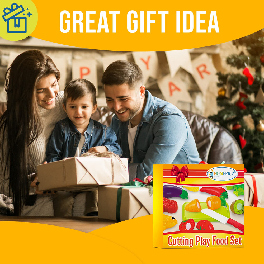 FUNERICA cuttable play food orange for easy cutting and healthy-food themes.