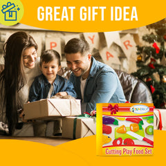 FUNERICA cuttable play food orange for easy cutting and healthy-food themes.