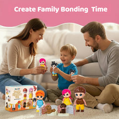 FUNERICA parents-posable figures for easy posing and storytelling