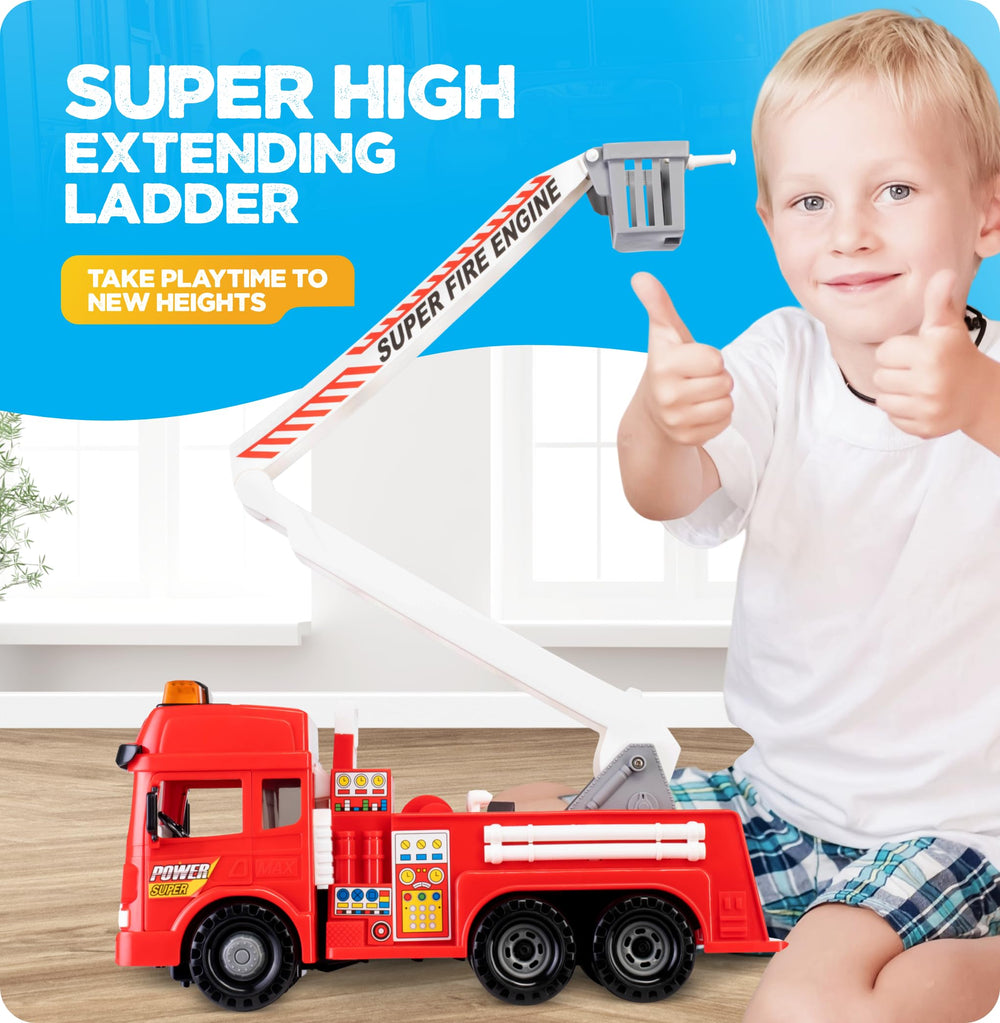 FUNERICA gift-ready-fire-truck sparks joyful play