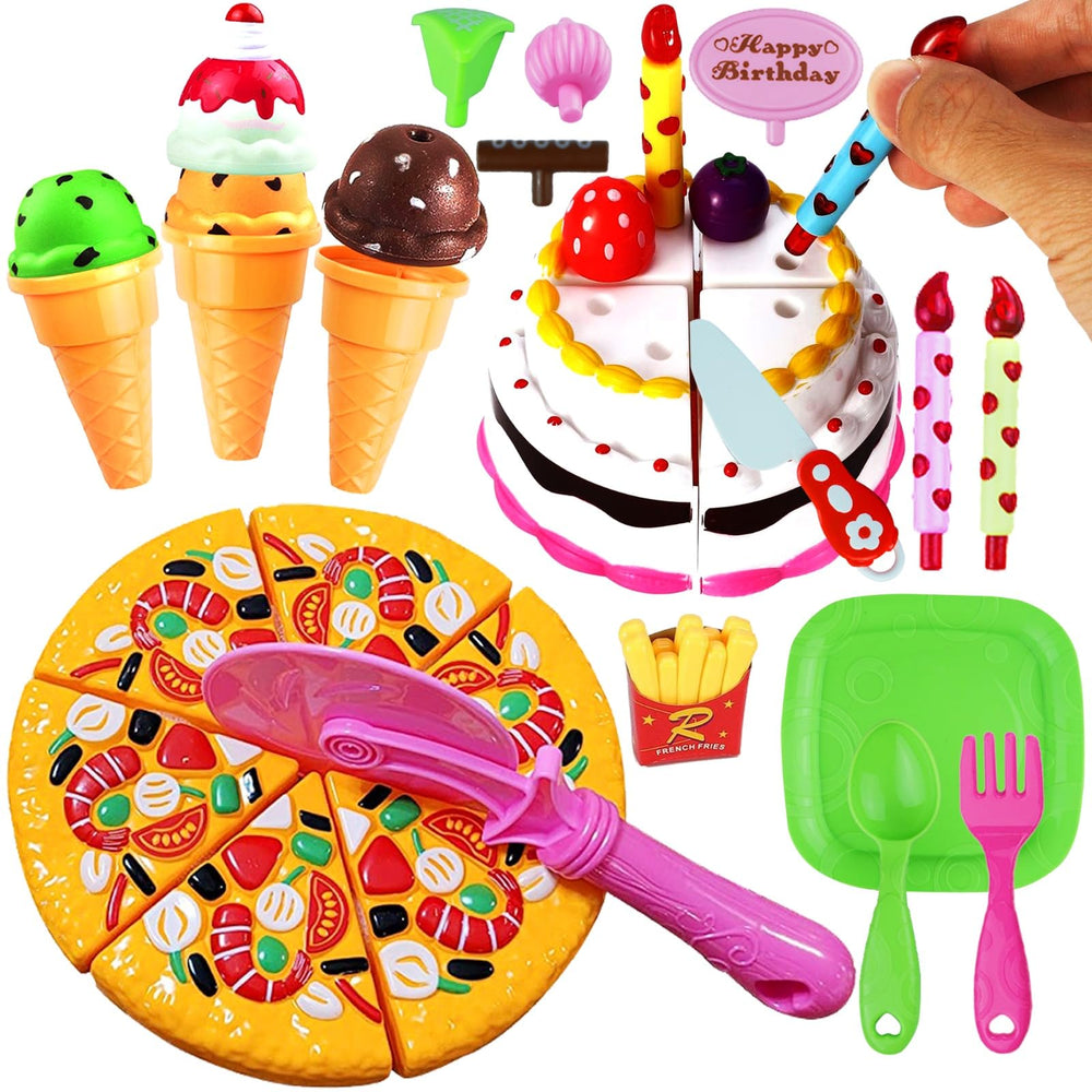 FUNERICA play food goodies set pizza inspires imaginative pretend meals