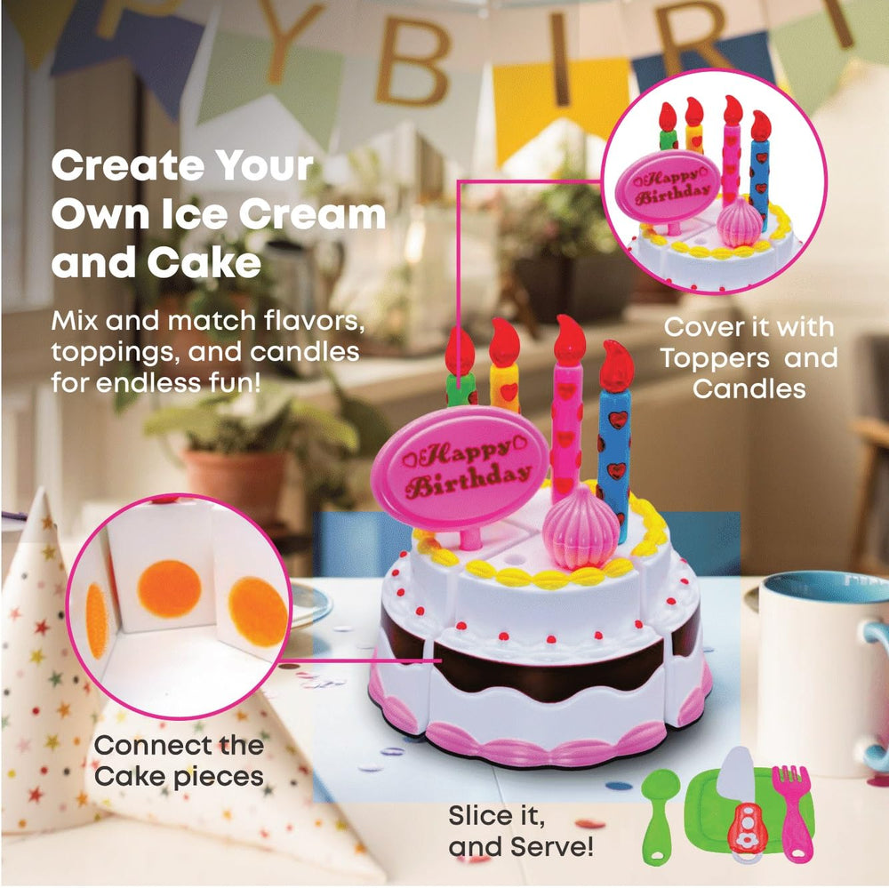 FUNERICA ice-cream-cones play set adds colorful dessert pretend play
