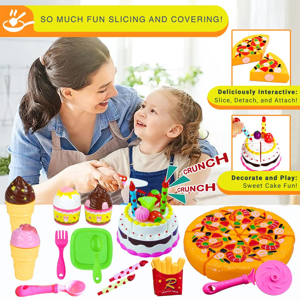 FUNERICA pizza-slicer toy offers safe pretend cutting for kids