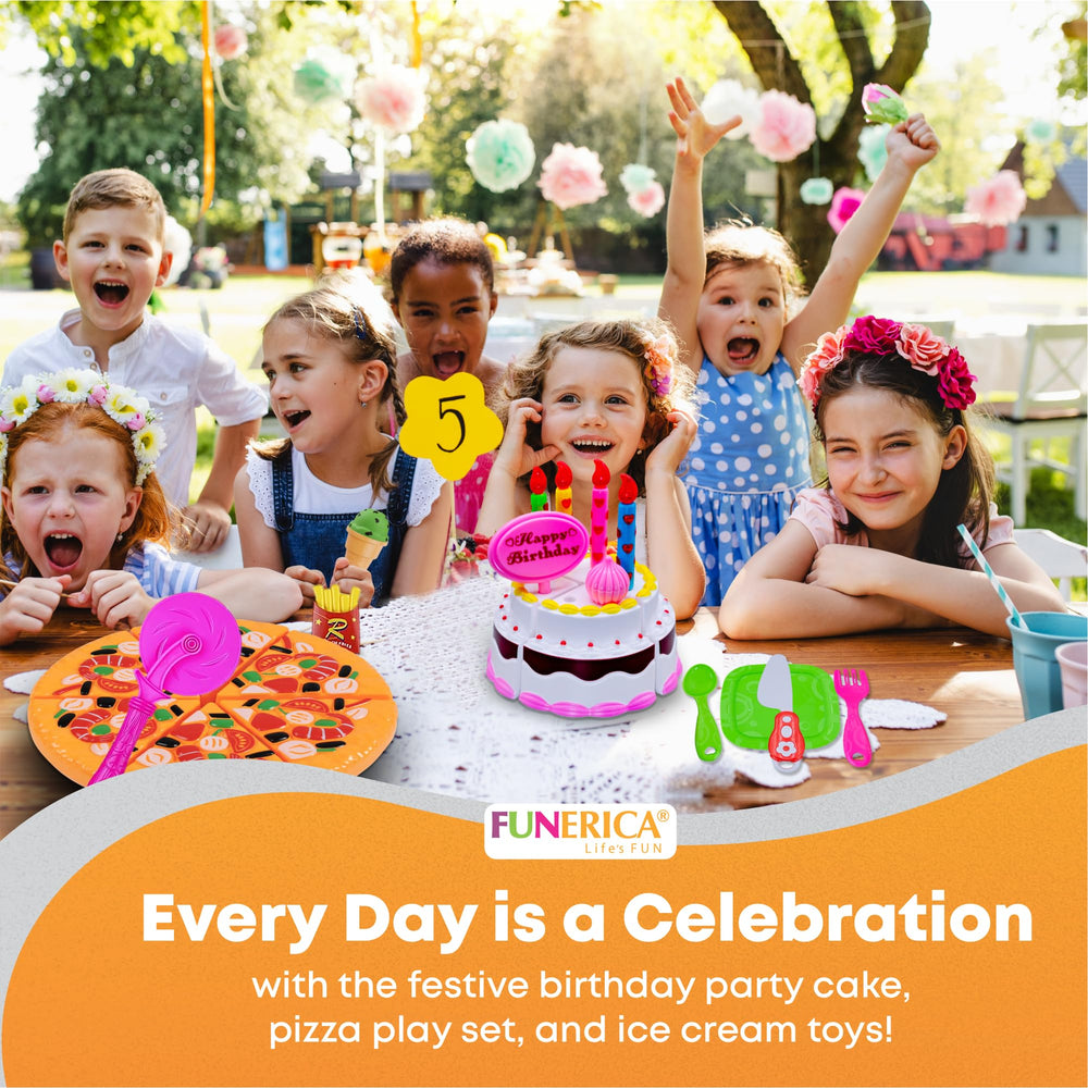 FUNERICA toy-knife for safe cutting play and cake slicing