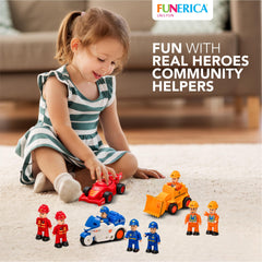 FUNERICA racing car toy, fast-looking for energetic play and fine motor skills.