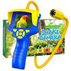 FunforFun borescope camera with light and 32GB storage for quick photo capture