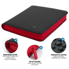 FunGuys Toploader Binder side-loading pockets for quick access