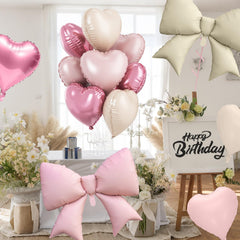 FunHot inflation straw and ribbon included for quick setup