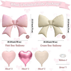 FunHot pink heart balloons add playful romance for celebrations
