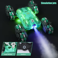 FUNiOi 8WD RC stunt car remote control with hand gesture for intuitive play