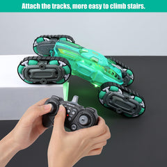 FUNiOi RC car lights and music feature adds immersive fun during playtime