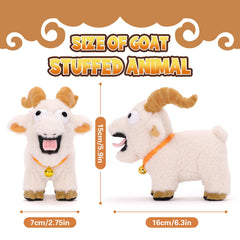 FunisFun goat plush screams on squeeze for instant humor.