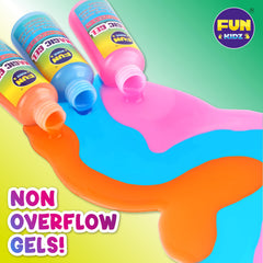 FUN KIDZ Create Water Fairies with colorful gels during playful imagination.