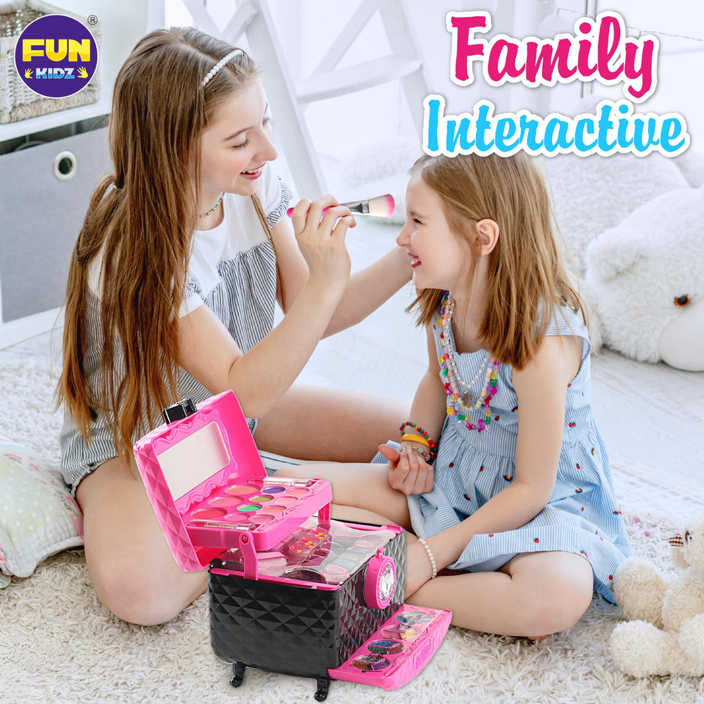 FUN KIDZ DIY makeup kit for rainy days and creative activity.