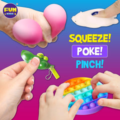 FunKidz fidget pack liquid motion bubbler for soothing sensory play